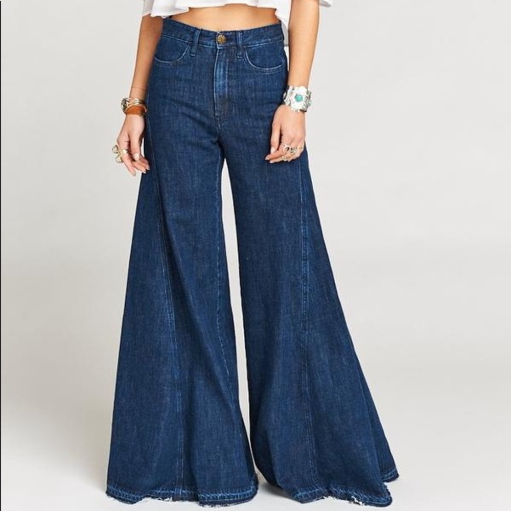 ShowMeYourMumu San Fran Super Flares in dark blue!